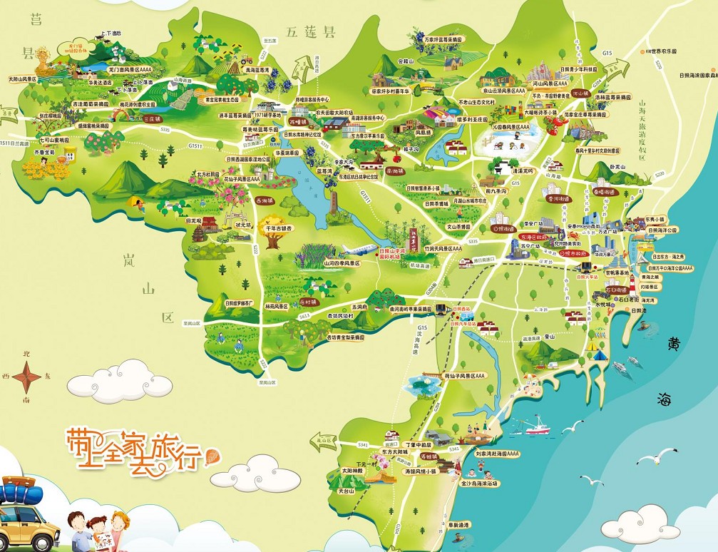 瑞溪镇景区使用手绘地图给景区能带来什么好处？